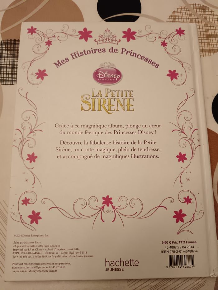 Livre La petite sirène - photo numéro 2