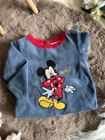 Pyjama velour 9 mois