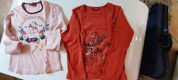 Lot 2 tee-shirts Chipie 8 ans