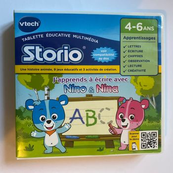 Storio j’apprends à écrire  Nino Nina
