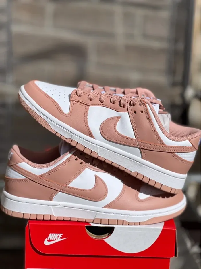 Nike dunk low rose whisper 39 - photo numéro 2