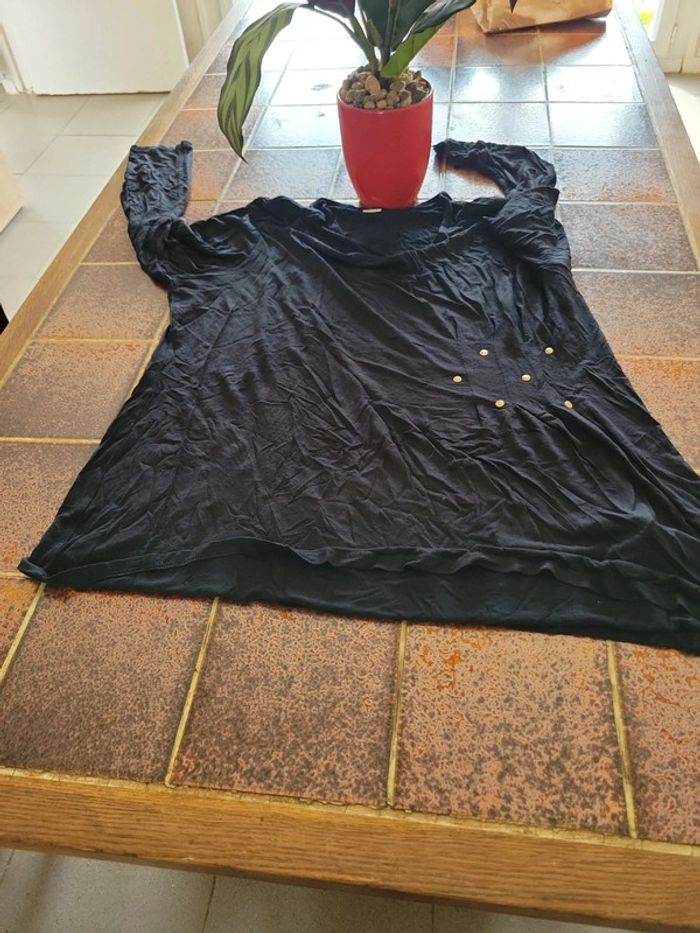 Tunique blouse manches longues