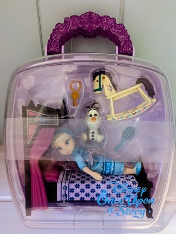 Disney Coffret mini poupée Elsa la reine des neiges