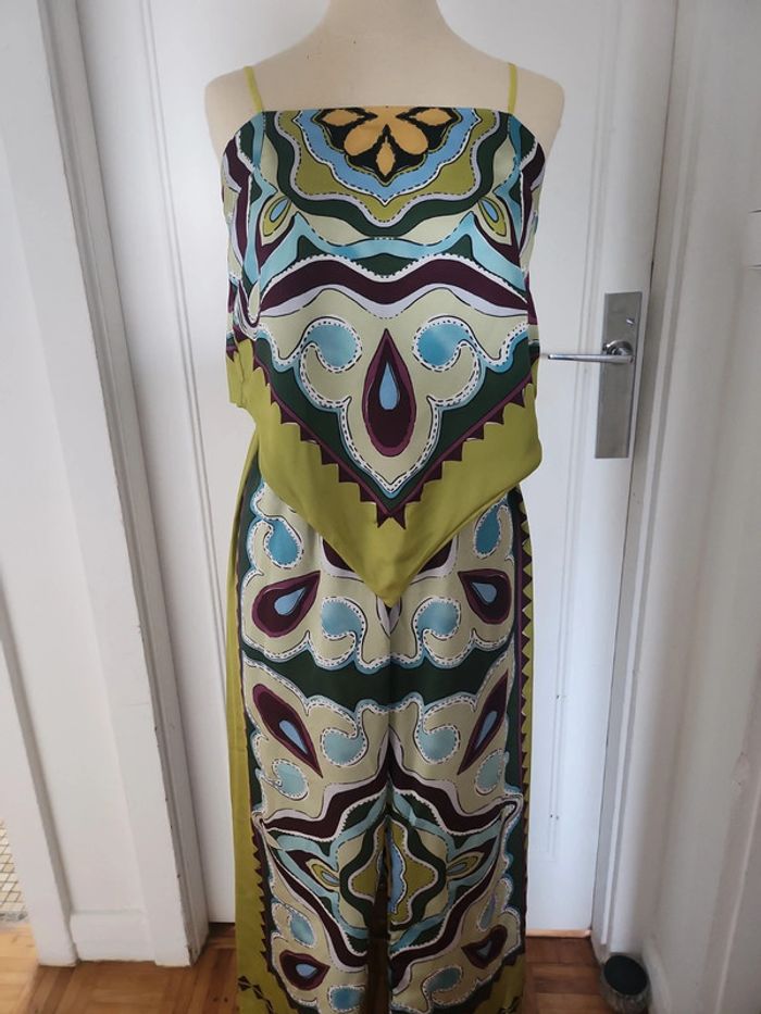 Ensemble haut et pantalon large - photo numéro 2