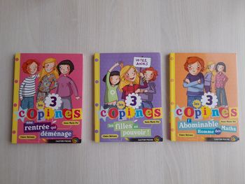 Lot de 3 livres les 3 copines