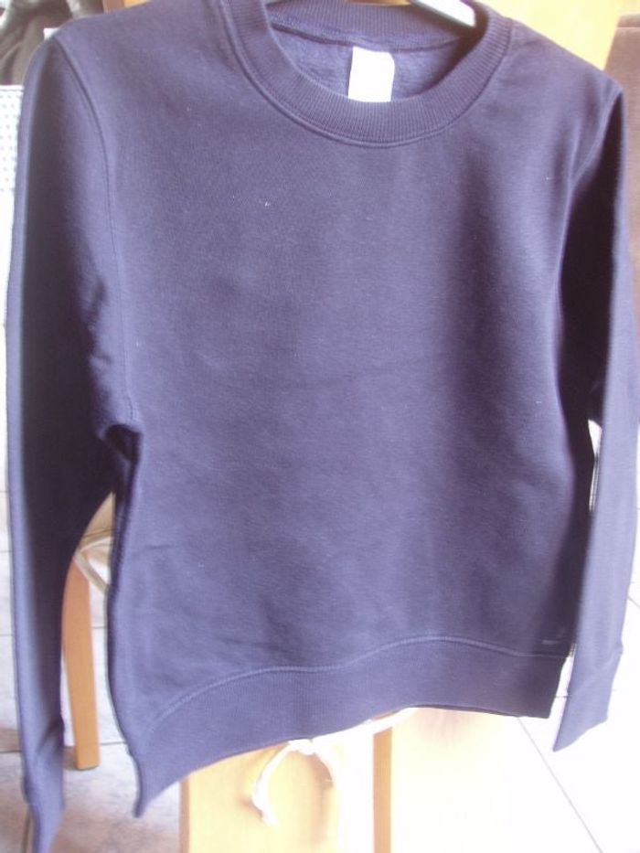 sweat molleton domyos sans capuche