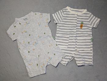 Lot de 2 Combishorts Mixte 3 Mois