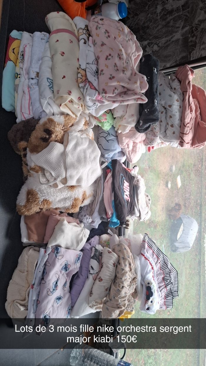 Lot fille 3 mois