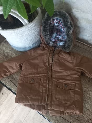 Manteau bébé 3 mois camel