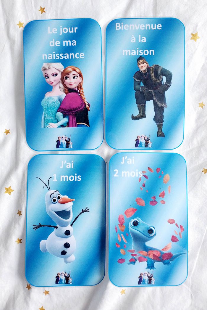 Cartes étape - La Reine des Neiges - photo numéro 2