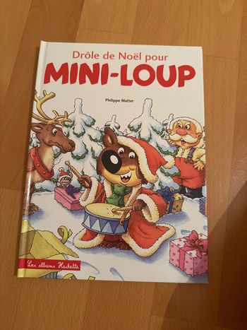 Livre drôle de Noël pour Mini-Loup
