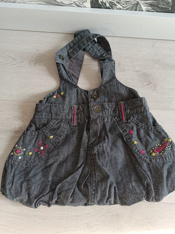 Robe salopette Catimini 12 mois