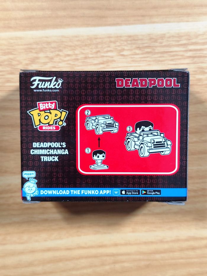 Bitty Pop! Rides - Deadpool's Chimichanga Truck - photo numéro 4