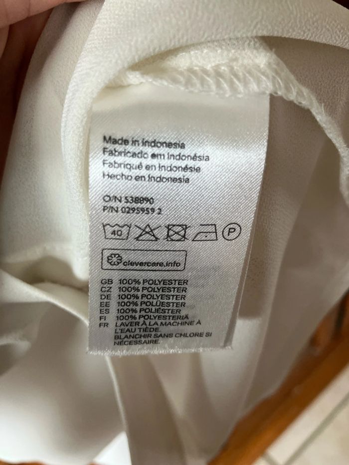 Chemisier blanc sans manches - photo numéro 4