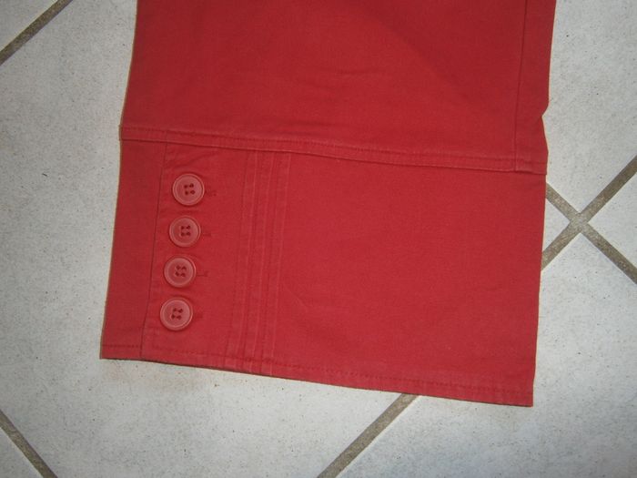 Pantalon rouge DAMART Taille 46 - photo numéro 6