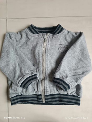 Gilet manches longues