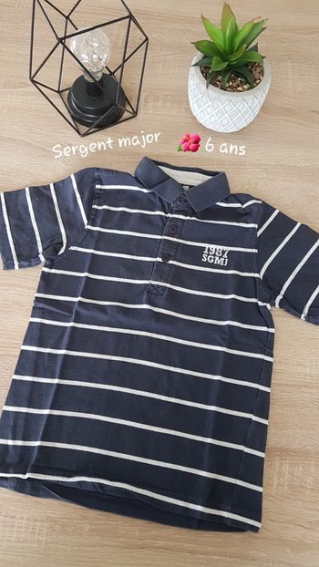 Polo sergent major 6 ans