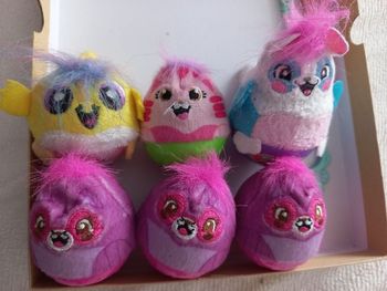 Lot de 6 toupies avec 3 lanceurs