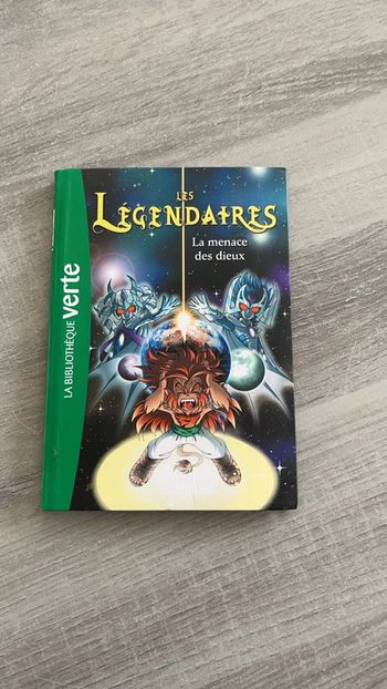 Livre les légendaires la bibliothèque verte