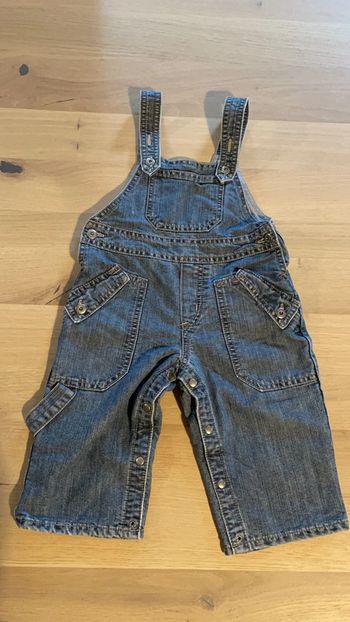 Salopette doublée jean dpam 12 mois