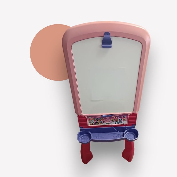 Tableau interactif 3 en 1 VTech rose magi chevalet