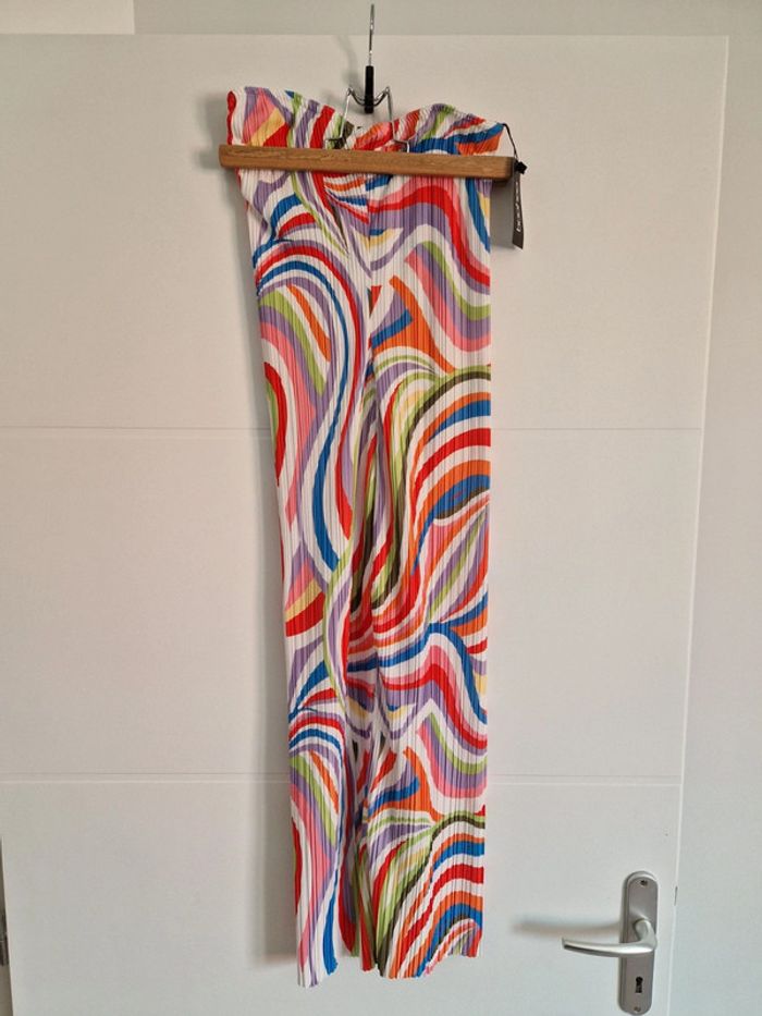 🦋 Coup de cœur – Robe bustier multicolore Boho neuve 🌈 - photo numéro 3