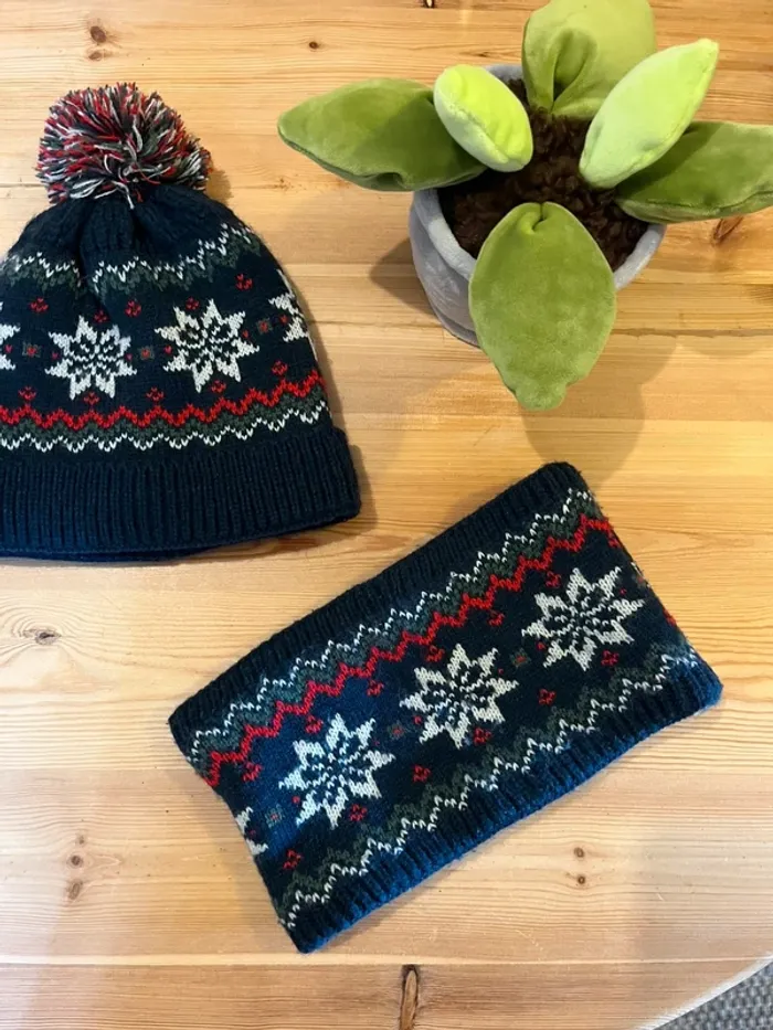 Ensemble bonnet et écharpe verbaudet 3 ans - photo numéro 3