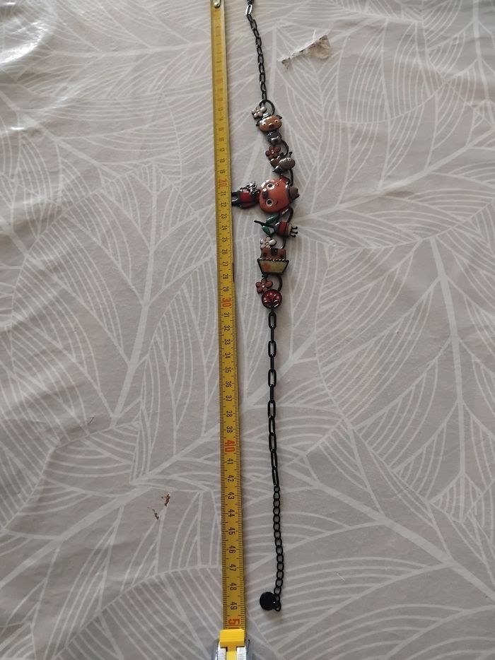 Collier fantaisie  métallique  fille - photo numéro 6