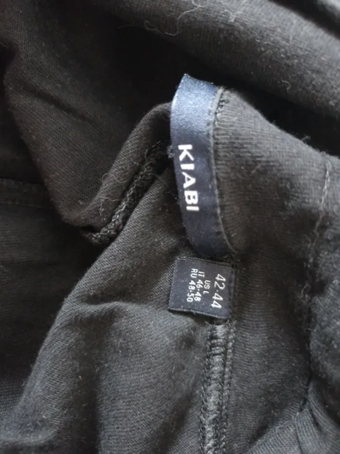 Pantalon grossesse noir - T 42/44- L -Kiabi - photo numéro 3
