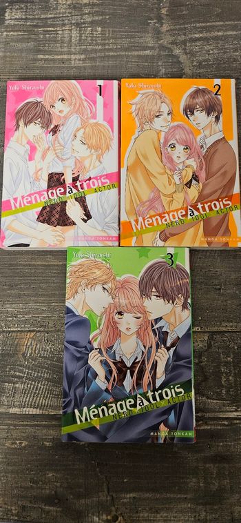 Manga Ménage à trois – Tomes 1 à 3