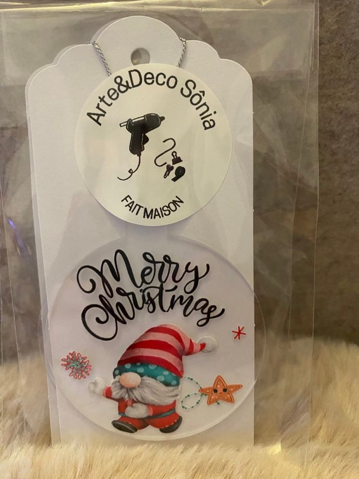 Boule personalize Noël - photo numéro 3