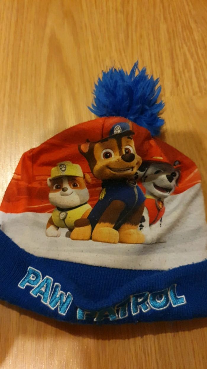bonnet paw patrol taille 50 - photo numéro 2