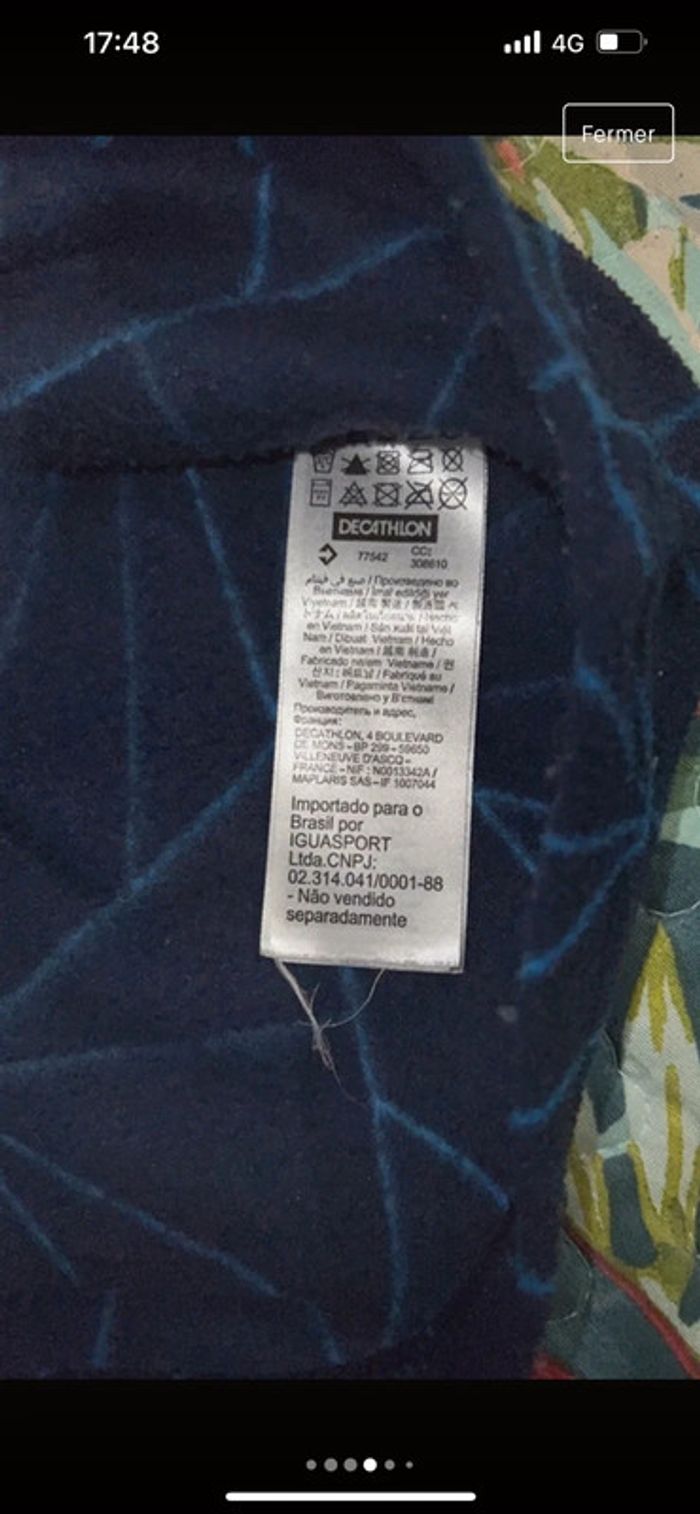 Polaire Quechua taille 8 ans - photo numéro 4