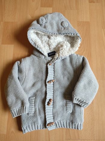 Veste chaude doublée sherpa Kiabi en 18M