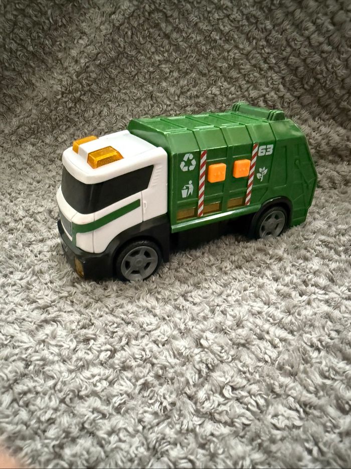 Camion poubelle avec effet sonore 15 cm - photo numéro 3