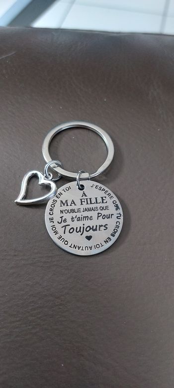 Porte clé "A ma fille"