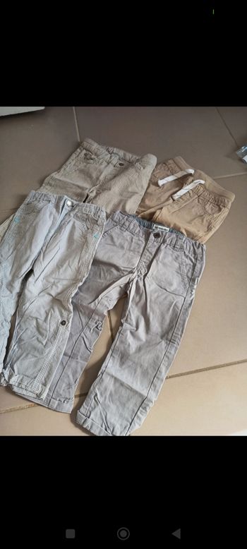 Lot pantalons