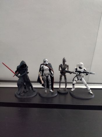 4 Figurines star wars