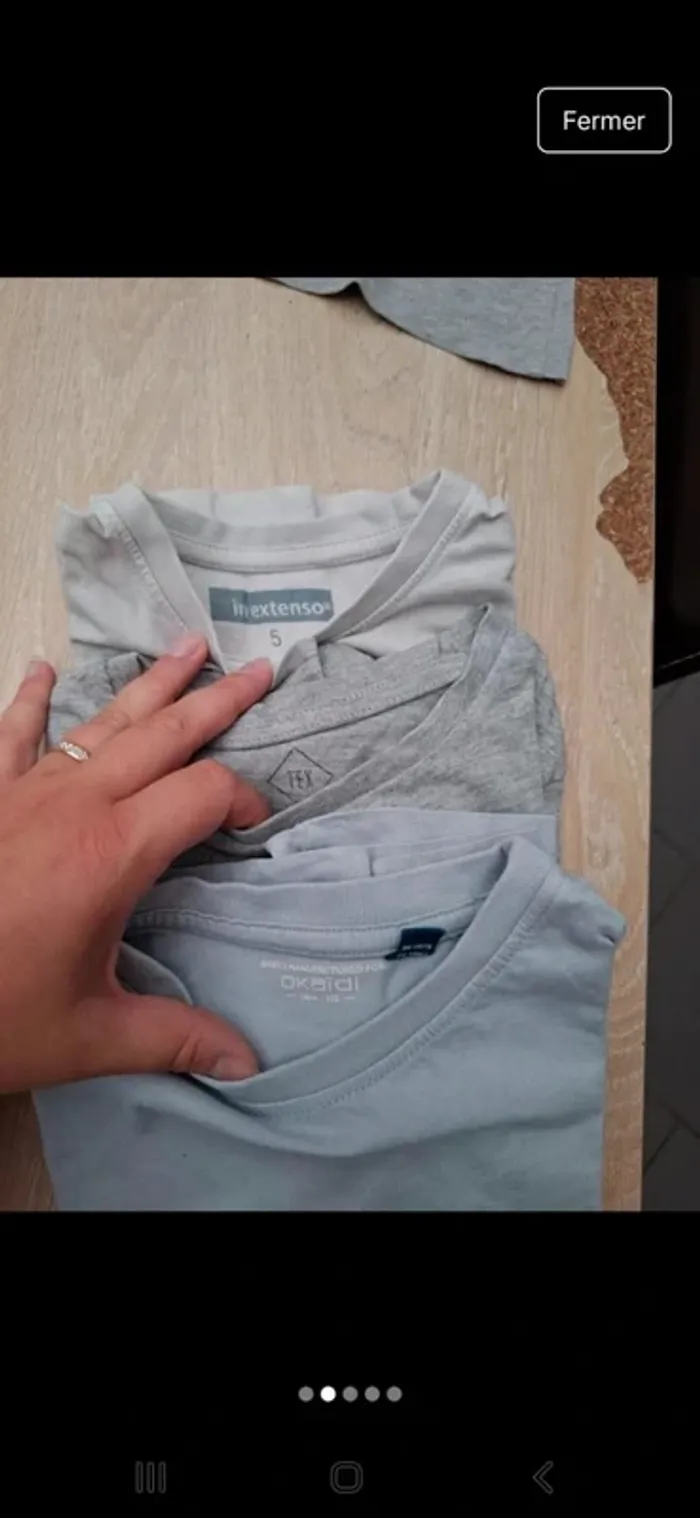Lot de 19 maillot de Corps - photo numéro 2