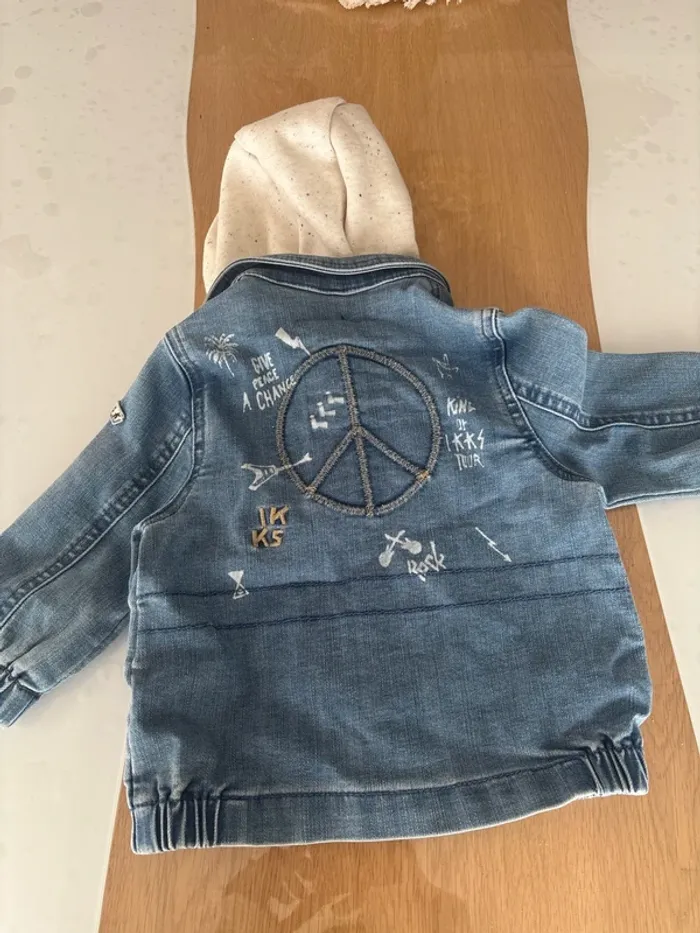 Veste en jean garçon - photo numéro 8