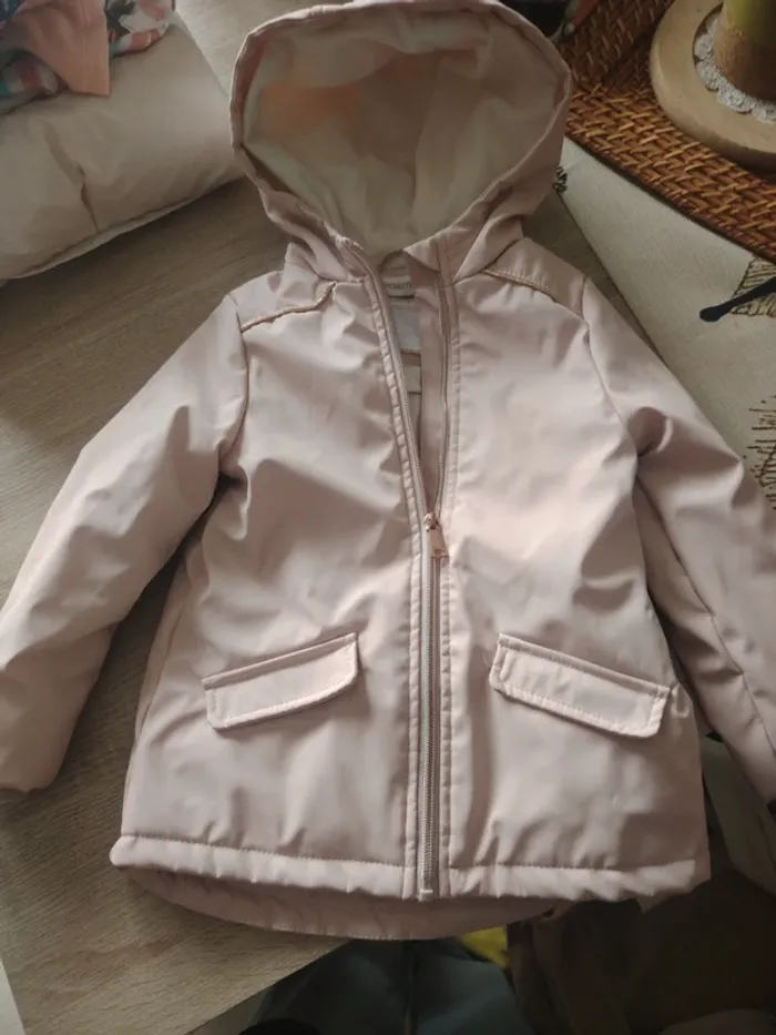 Manteau imperméable fille 4 ans