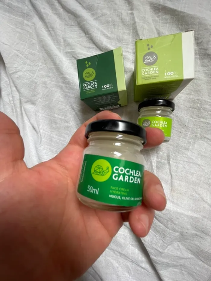 Crème de jour & Crème hydratante visage – 100% mucus d’escargot - photo numéro 2