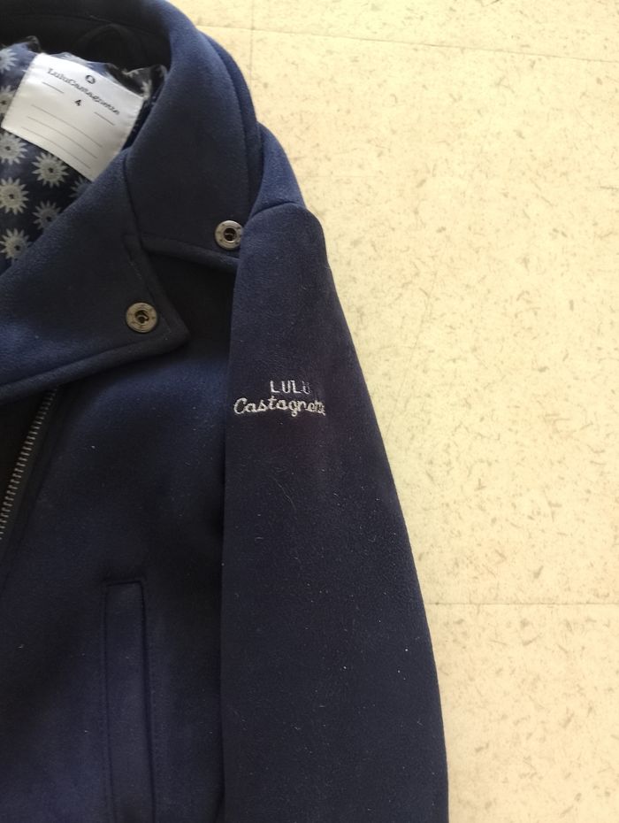 Veste peau de pêche - photo numéro 3