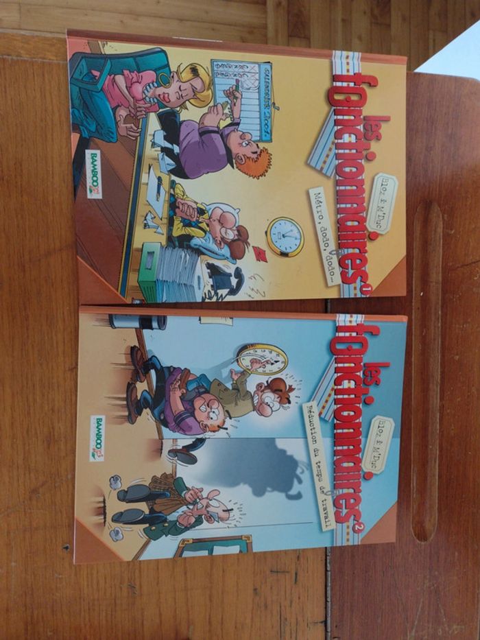BD tome 1 et 2. Les fonctionnaires