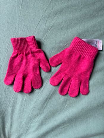 Gants roses jacadi taille 1