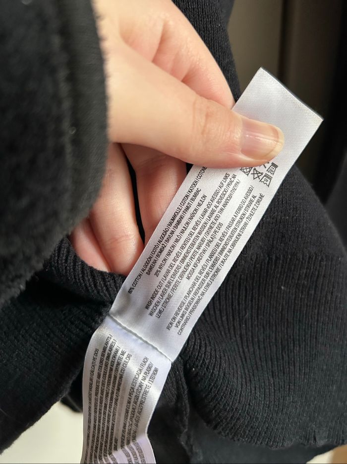 Pull noir avec col Homme Primark Taille M - photo numéro 6