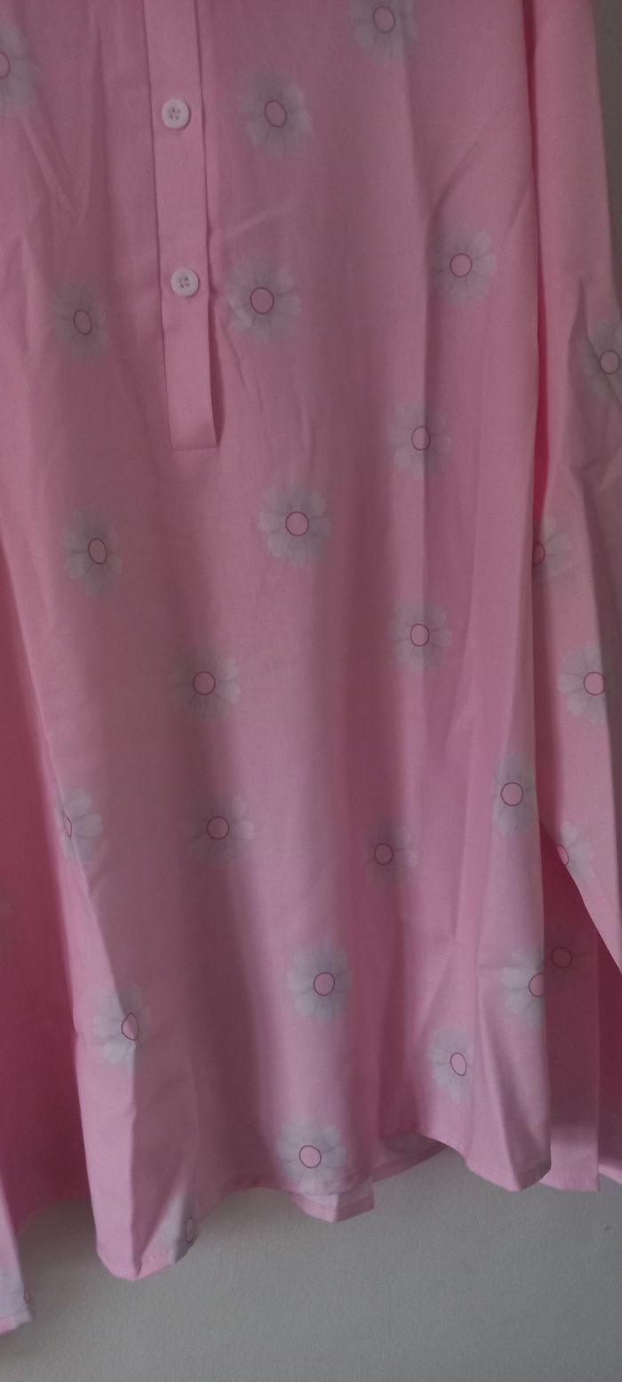Blouse rose manches longues - photo numéro 8