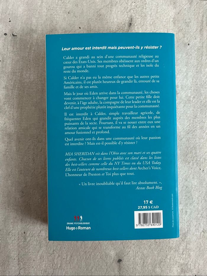 Calder & Eden de Mia Sheridan tome 1 - photo numéro 2