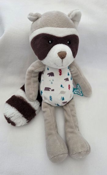 Doudou peluche Raton laveur Léon Filoo - Kaloo