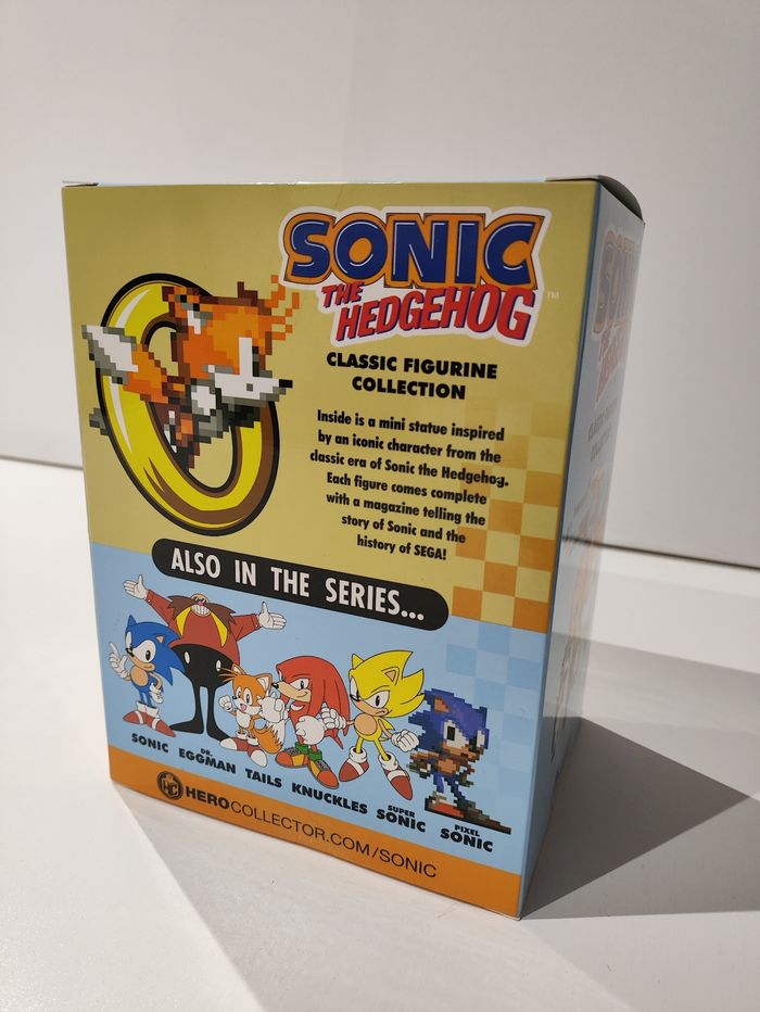 Pixel Tails Sonic Hedgehog Figurine Eaglemoss HC Hero Collector - photo numéro 3